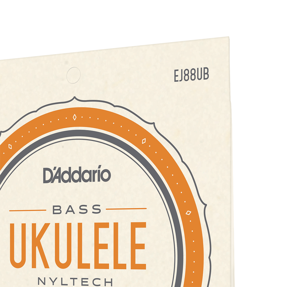 DADDARIO EJ88UB SET BASS UKULELE NYLTECH