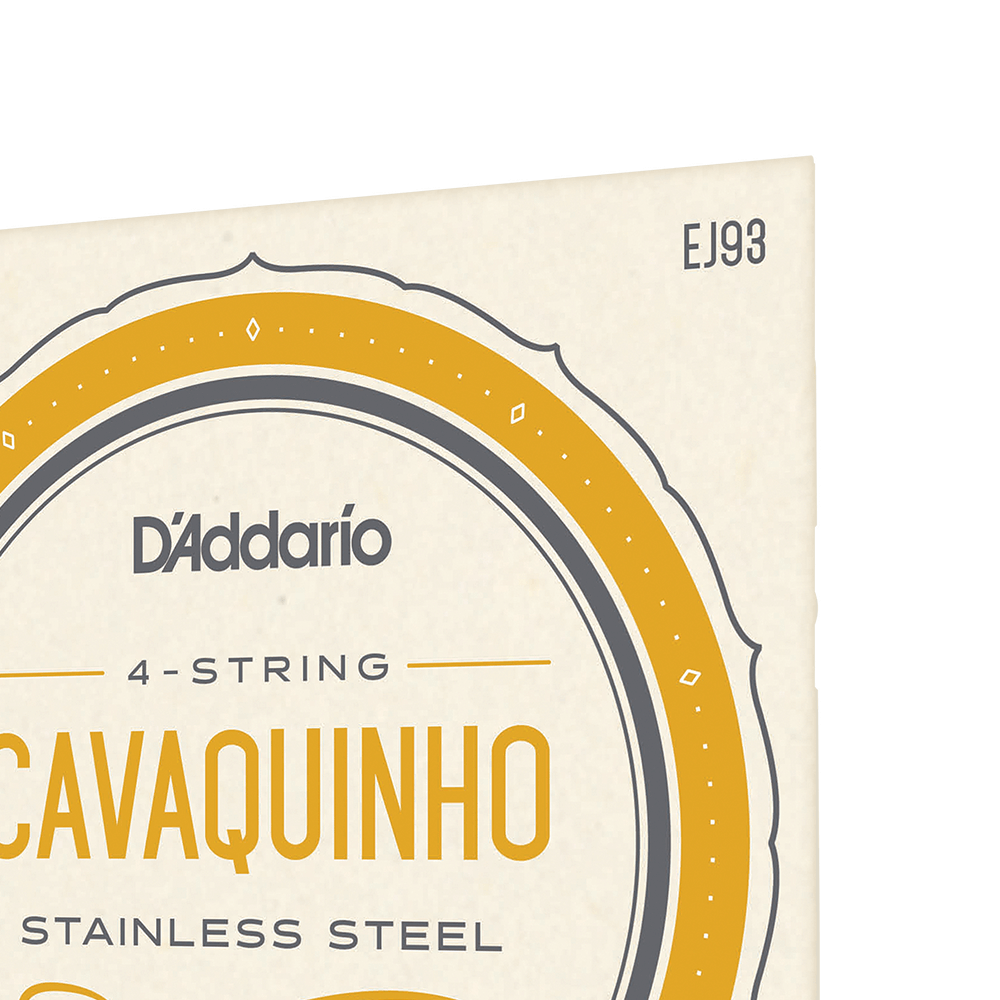 DADDARIO EJ93 SET CAVAQUINHO STAINLESS