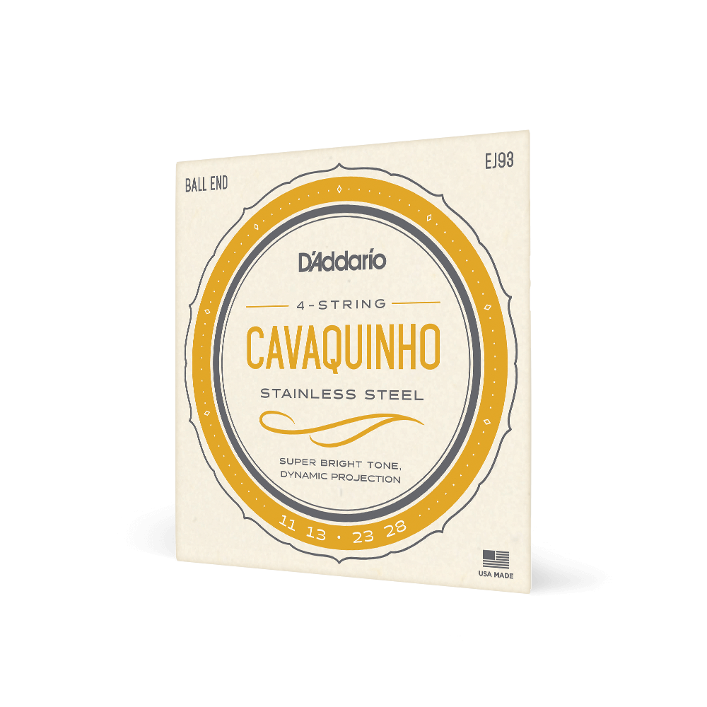 DADDARIO EJ93 SET CAVAQUINHO STAINLESS