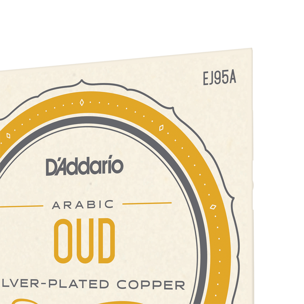 DADDARIO EJ95A SET ARABIC OUD SILVER ON NYLON