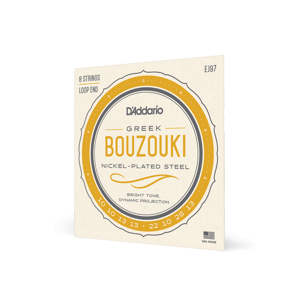 DADDARIO EJ97 SET BOUZOUKI GREEK NICKEL