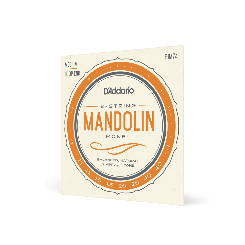 DADDARIO EJM74 SET MANDOLIN MONEL MED
