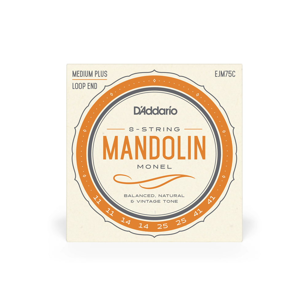 DADDARIO EJM75C SET MANDOLIN MONEL MED PLUS