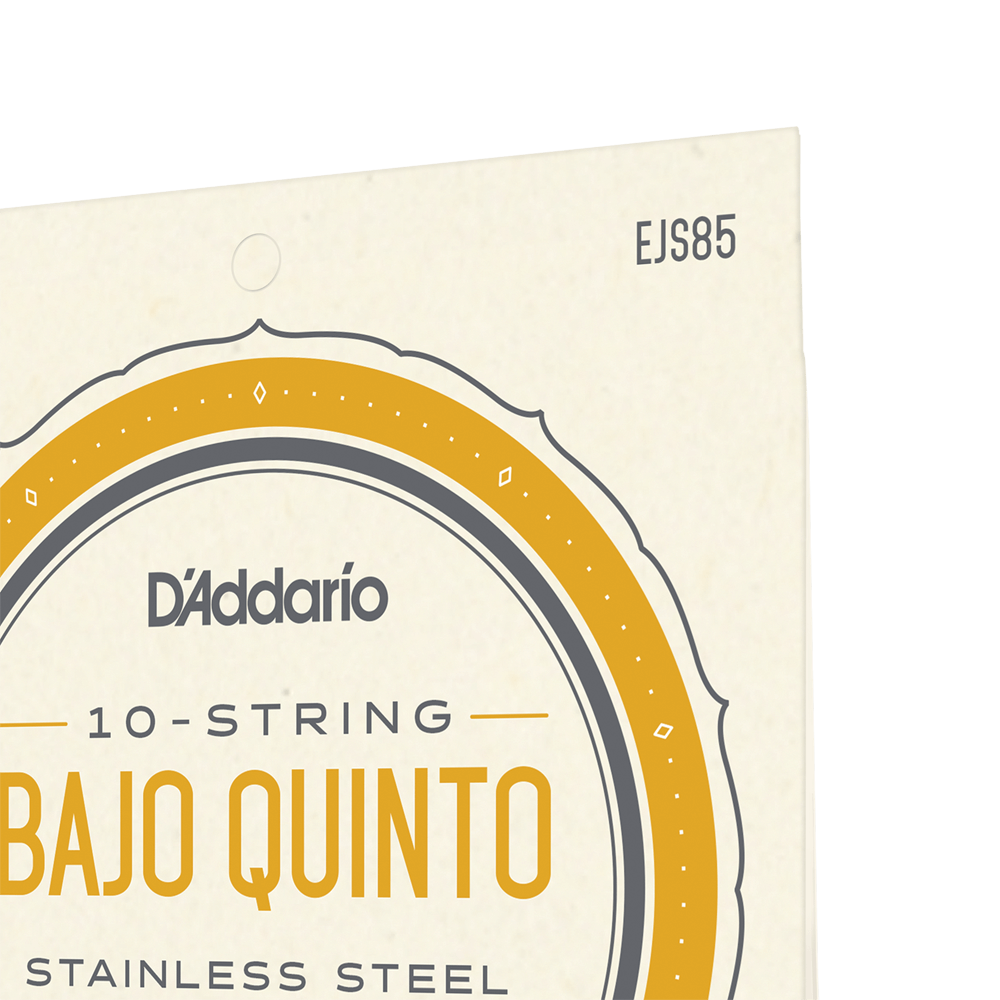 DADDARIO EJS85 SET BAJO QUINTO STAINLESS