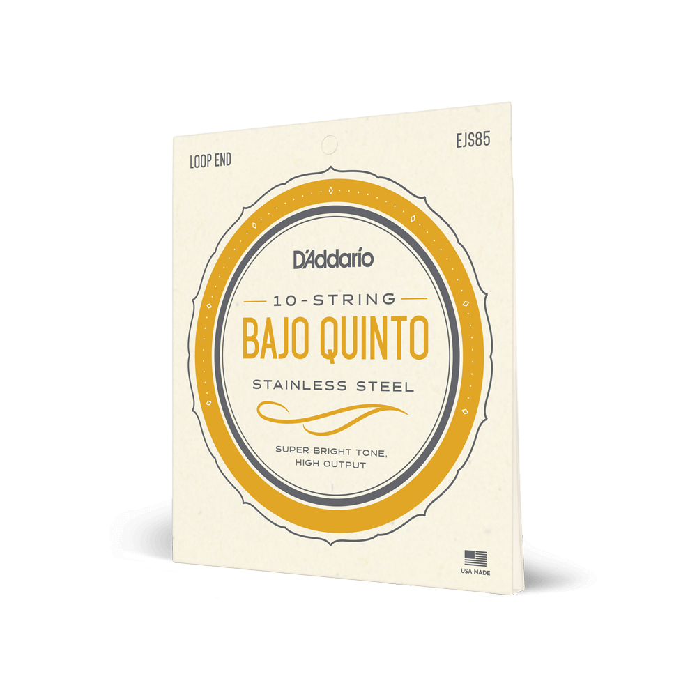 DADDARIO EJS85 SET BAJO QUINTO STAINLESS