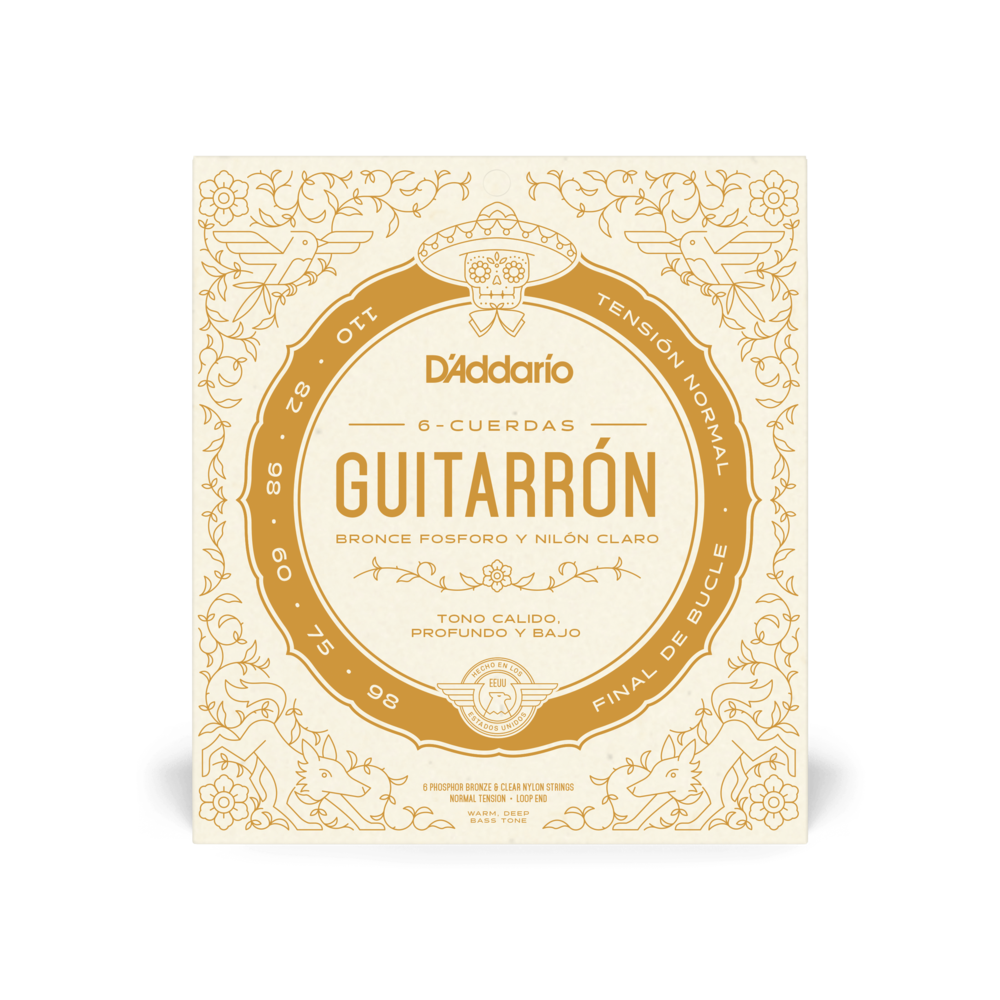 DADDARIO MG10N GUITARRON PB SET NORM TENSION