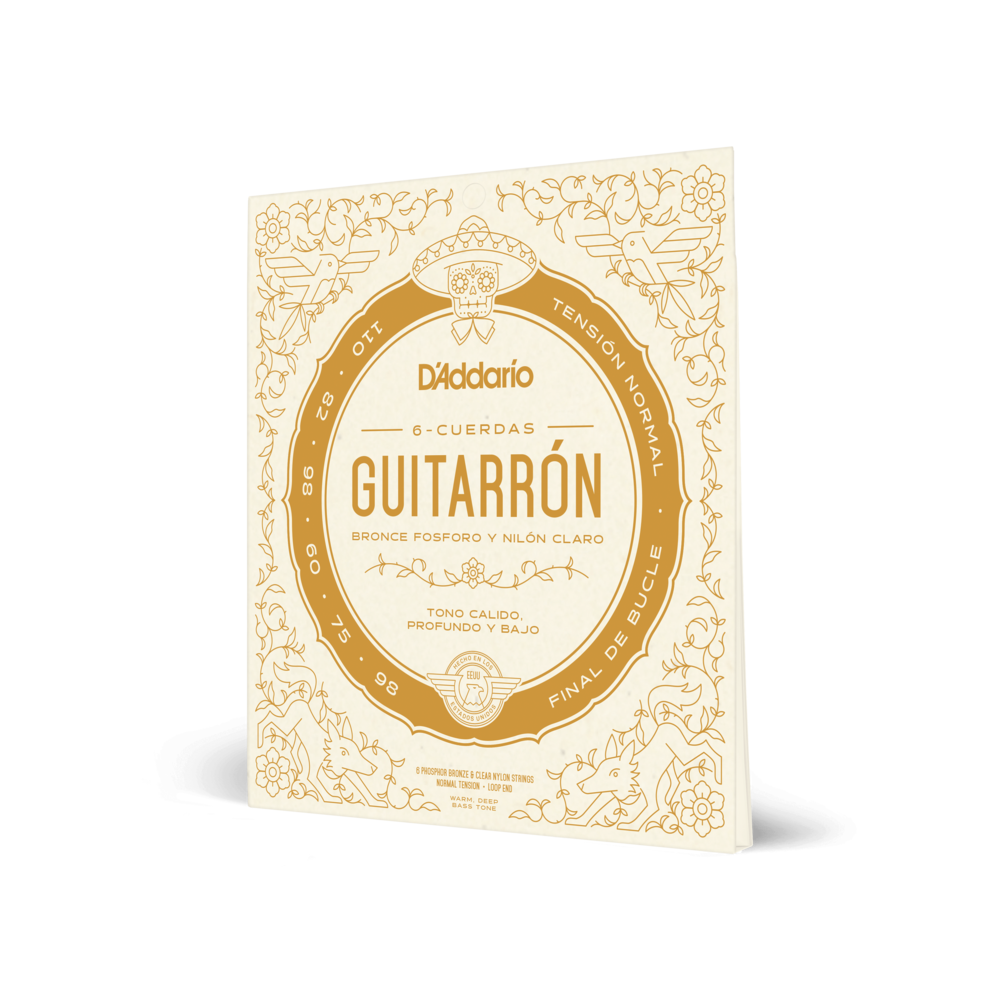 DADDARIO MG10N GUITARRON PB SET NORM TENSION