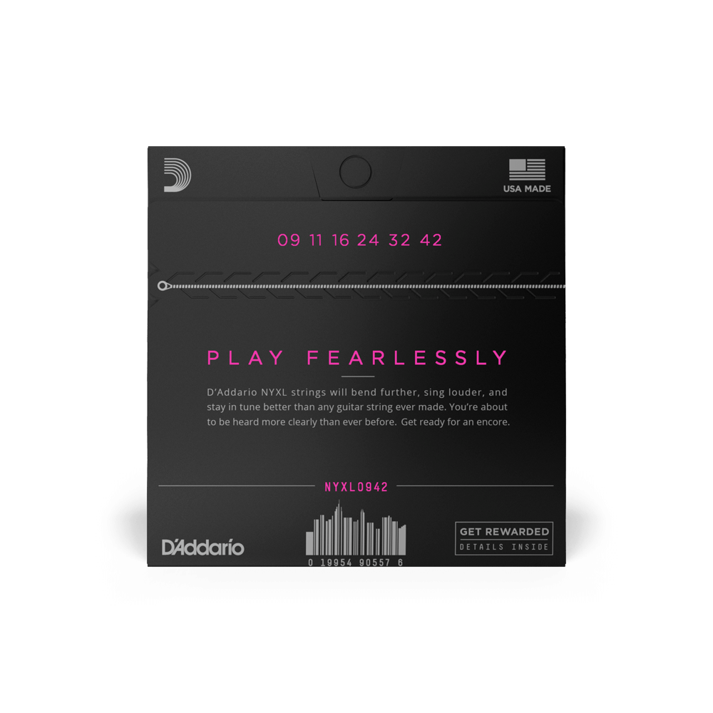 DADDARIO NYXL0942 SET ELEC GTR NYXL SUP LITE