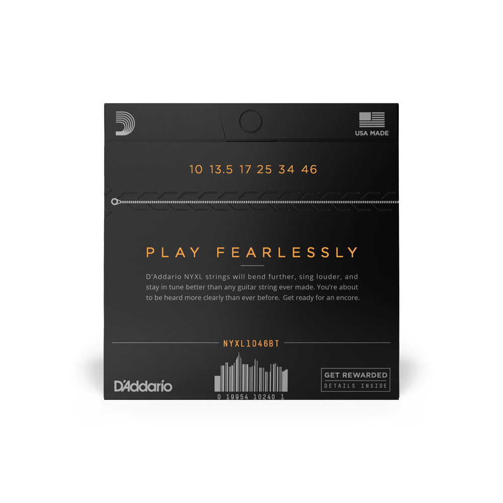DADDARIO NYXL1046BT SET ELEC GTR BAL NYXL REG LITE