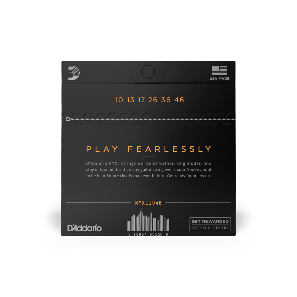 DADDARIO NYXL1046 SET ELEC GTR NYXL REG LITE