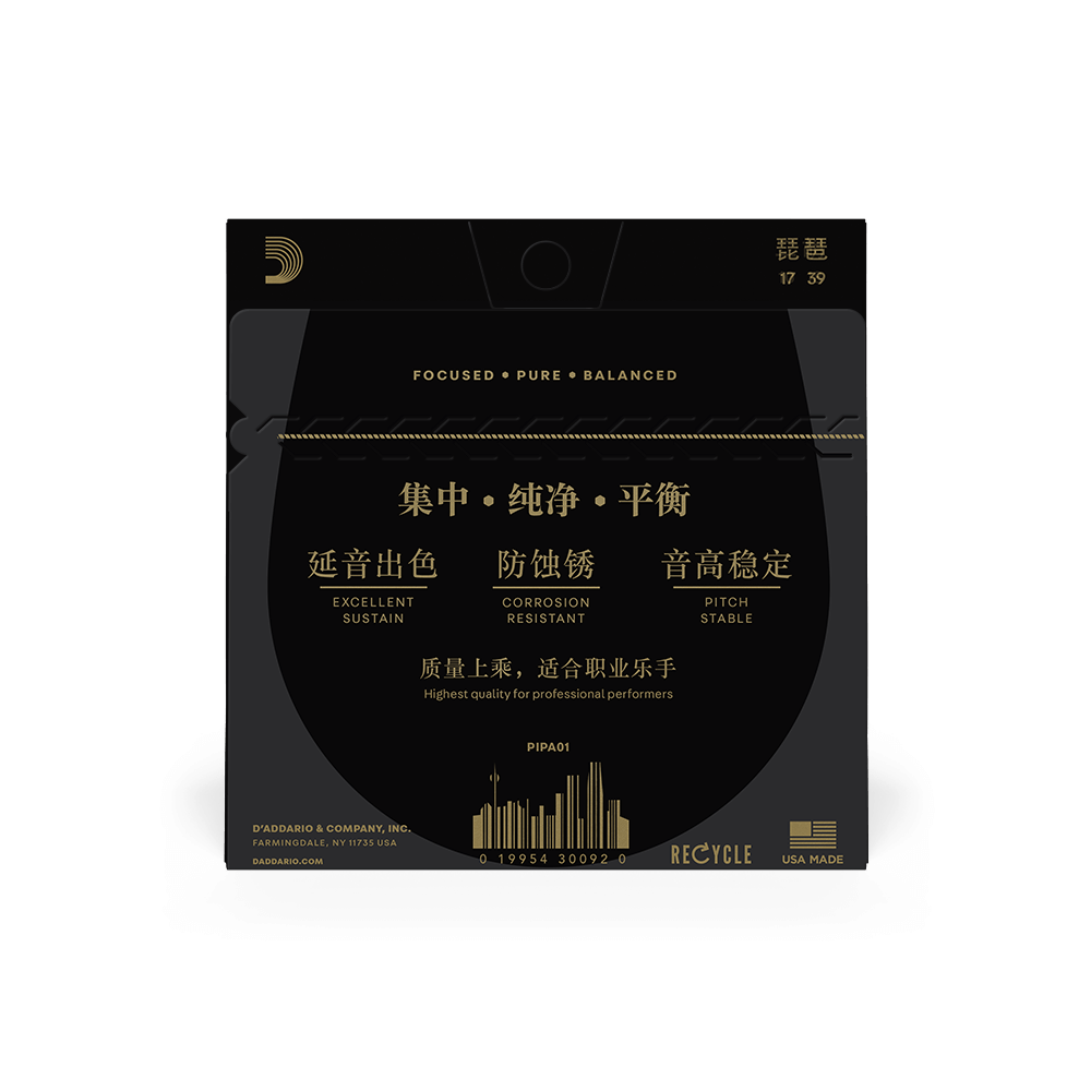 DADDARIO PIPA01 SET PIPA NYLON WOUND