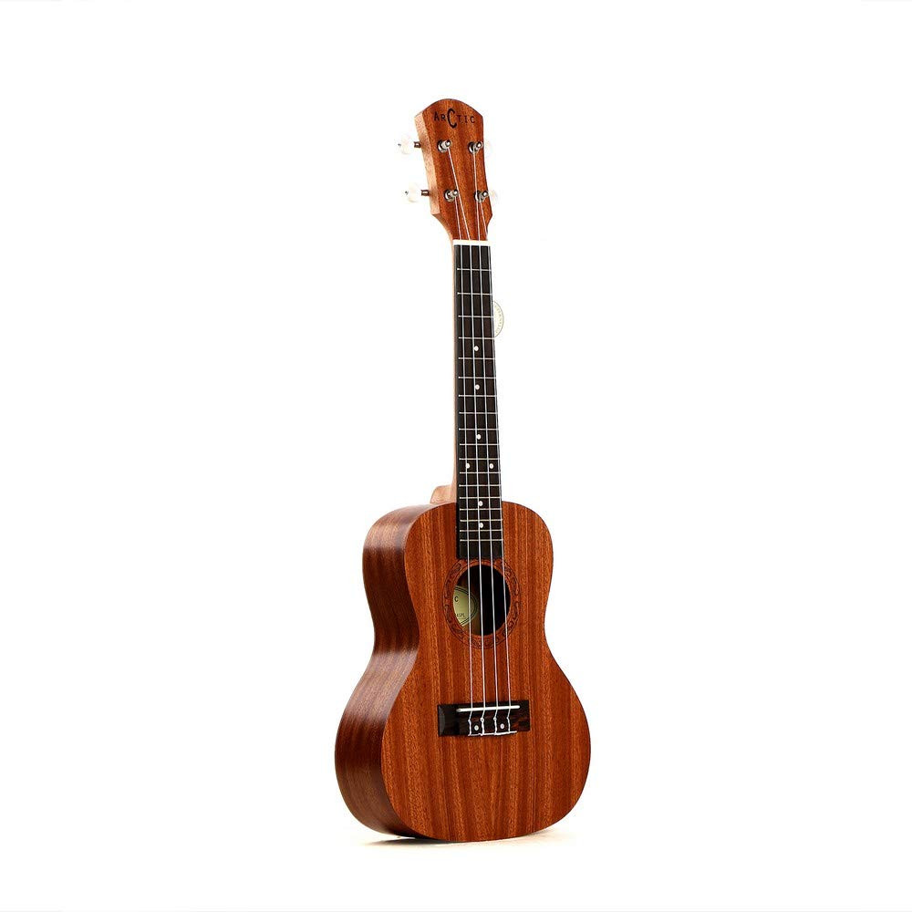 Arctic AC-UK21SPL Concert Ukulele Kit with Bag and String Set Natural