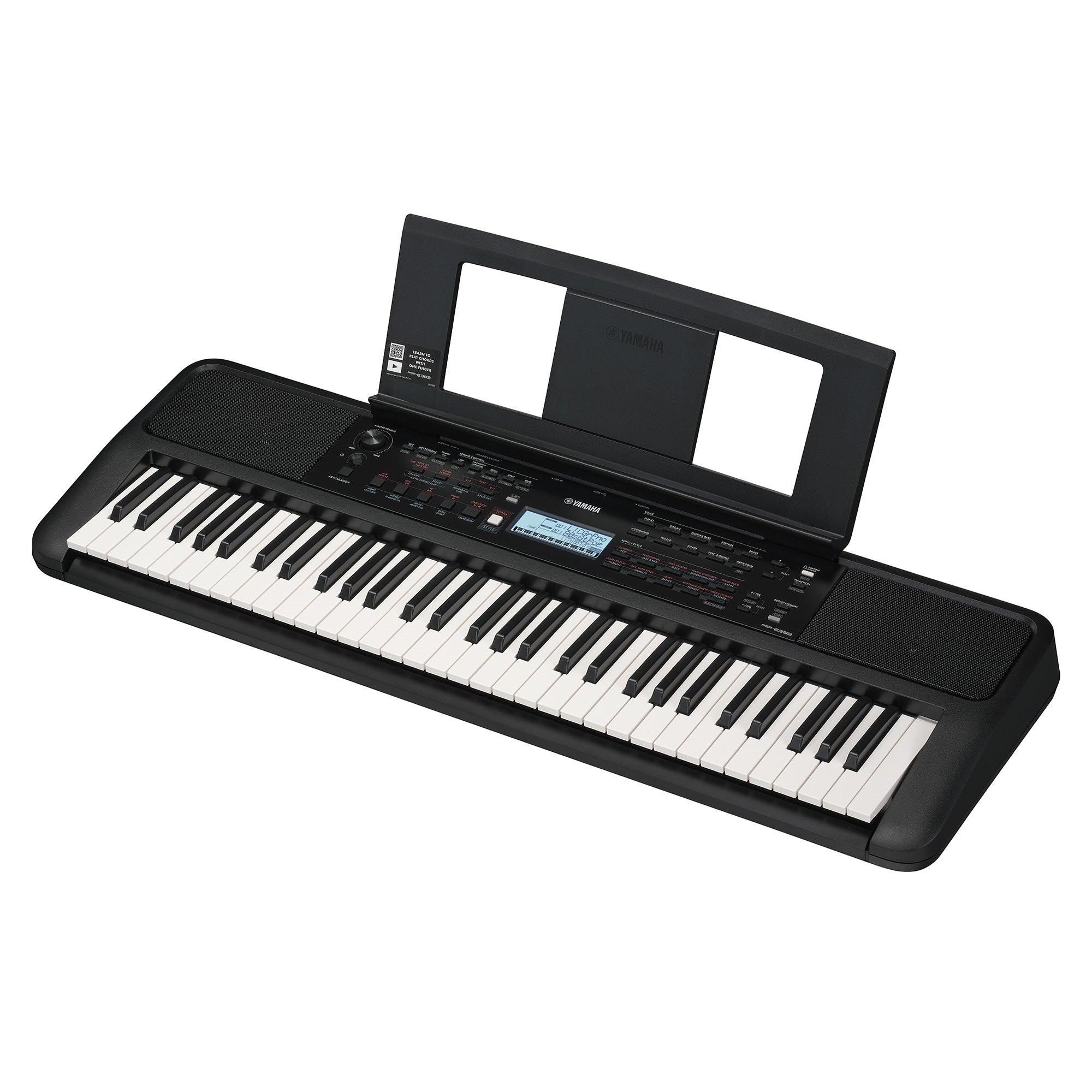 Yamaha PSR-E383 Portable Keyboard 61 Keys Adaptor Included