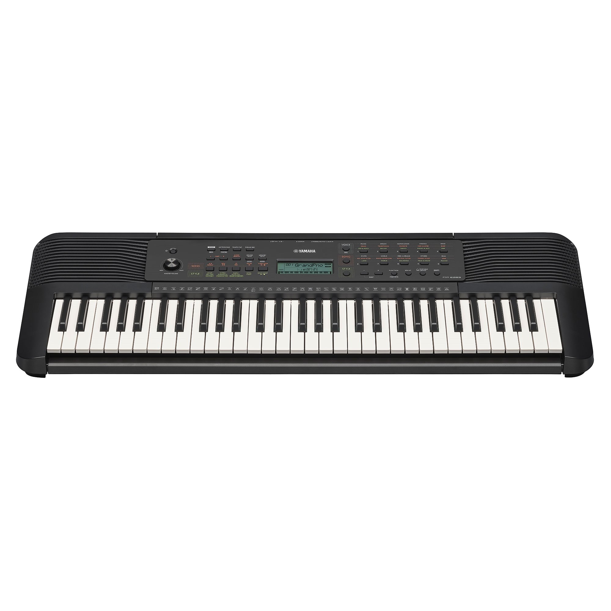 Yamaha PSR E283 Digital Keyboard for BeginersStudentsPower adaptor with Bag Stand Dust Cover Combo Pack