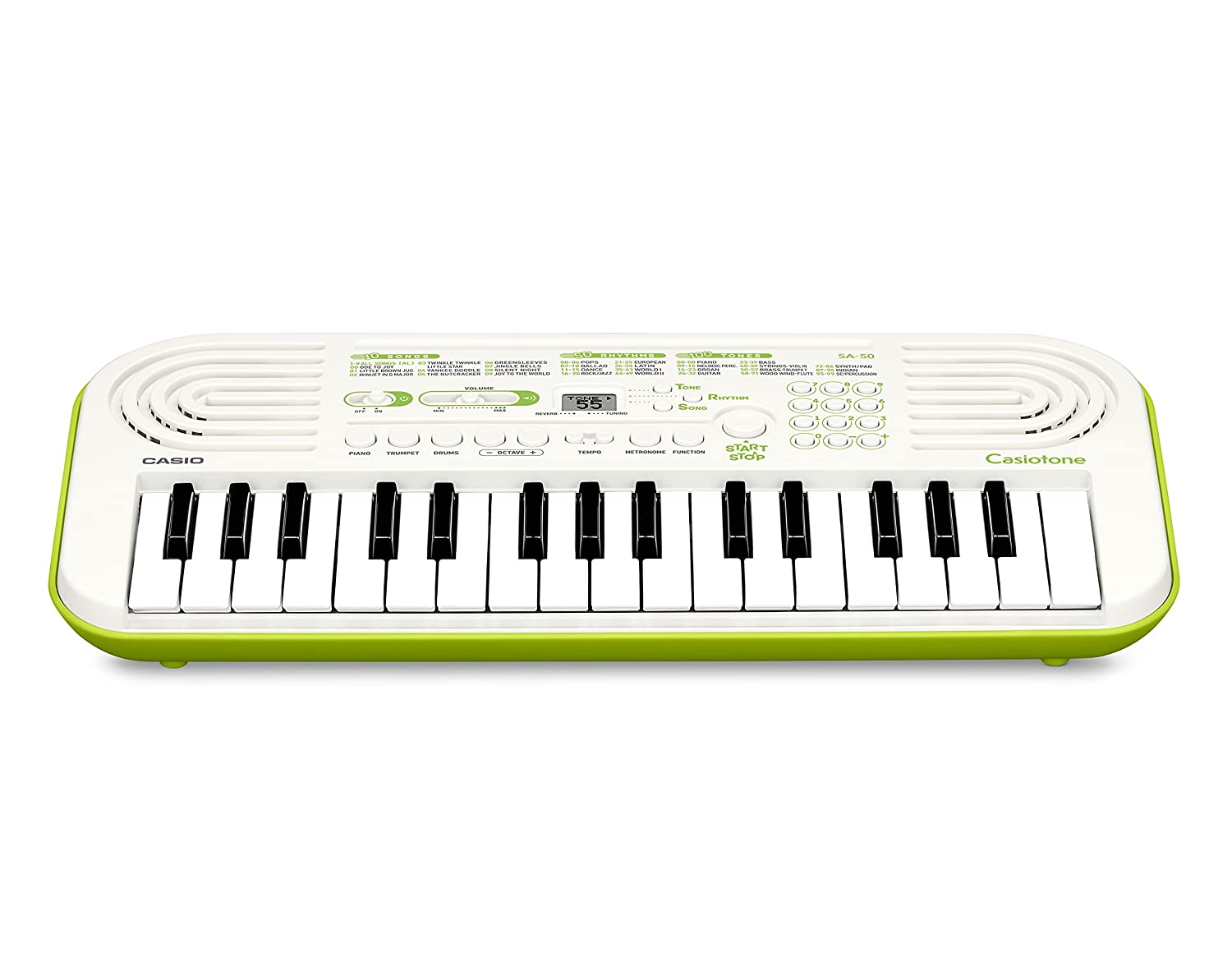 Casiotone SA-50 32 Keys Mini Keyboard With Adapter and Bag