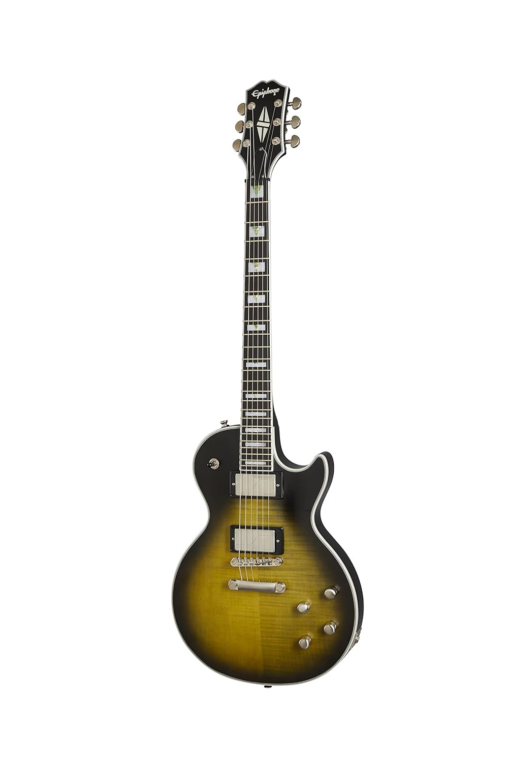 Epiphone Les Paul Prophecy Guitar Olive Tiger Aged Gloss