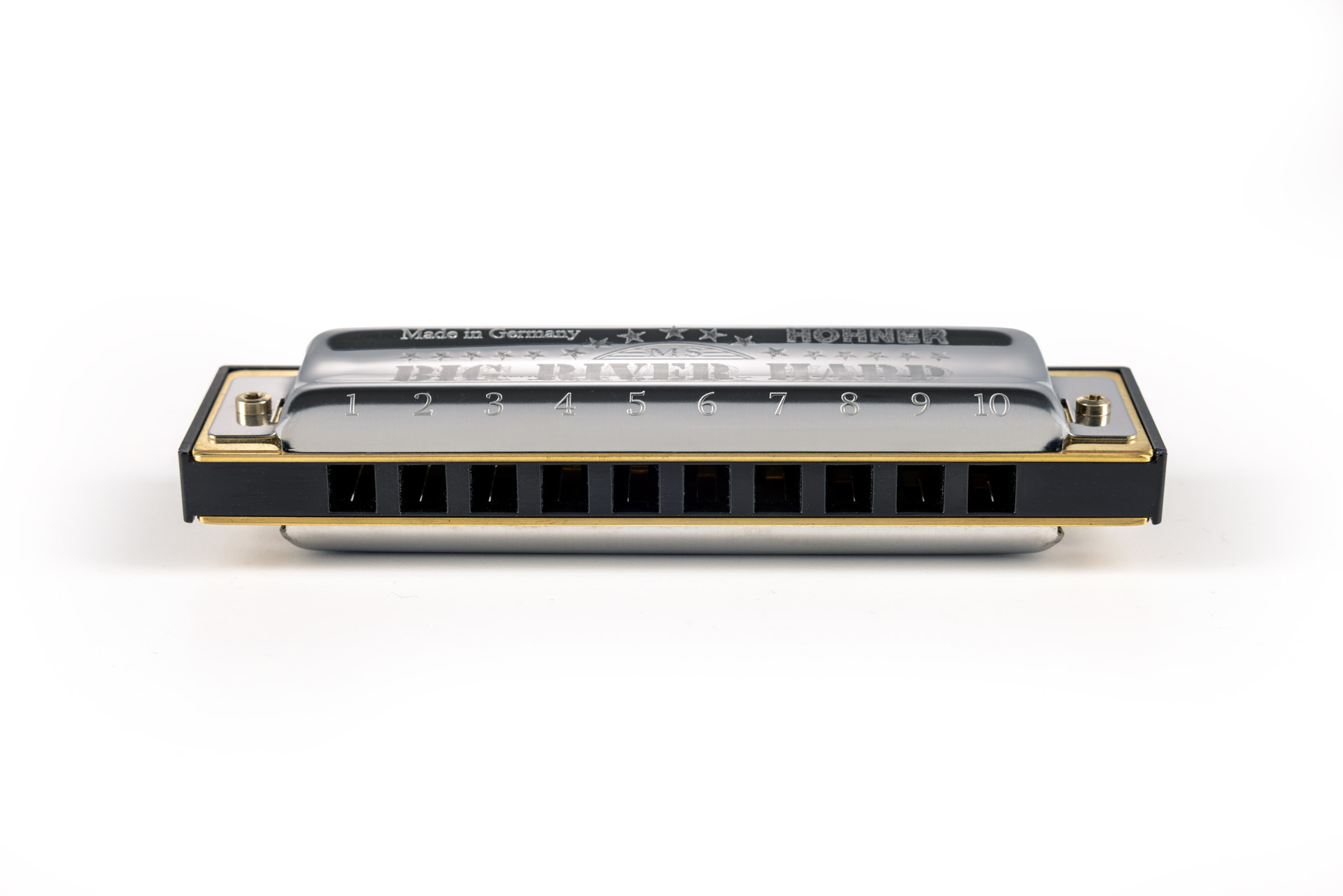 Hohner Harmonica Big River Harp Key G  M590086P
