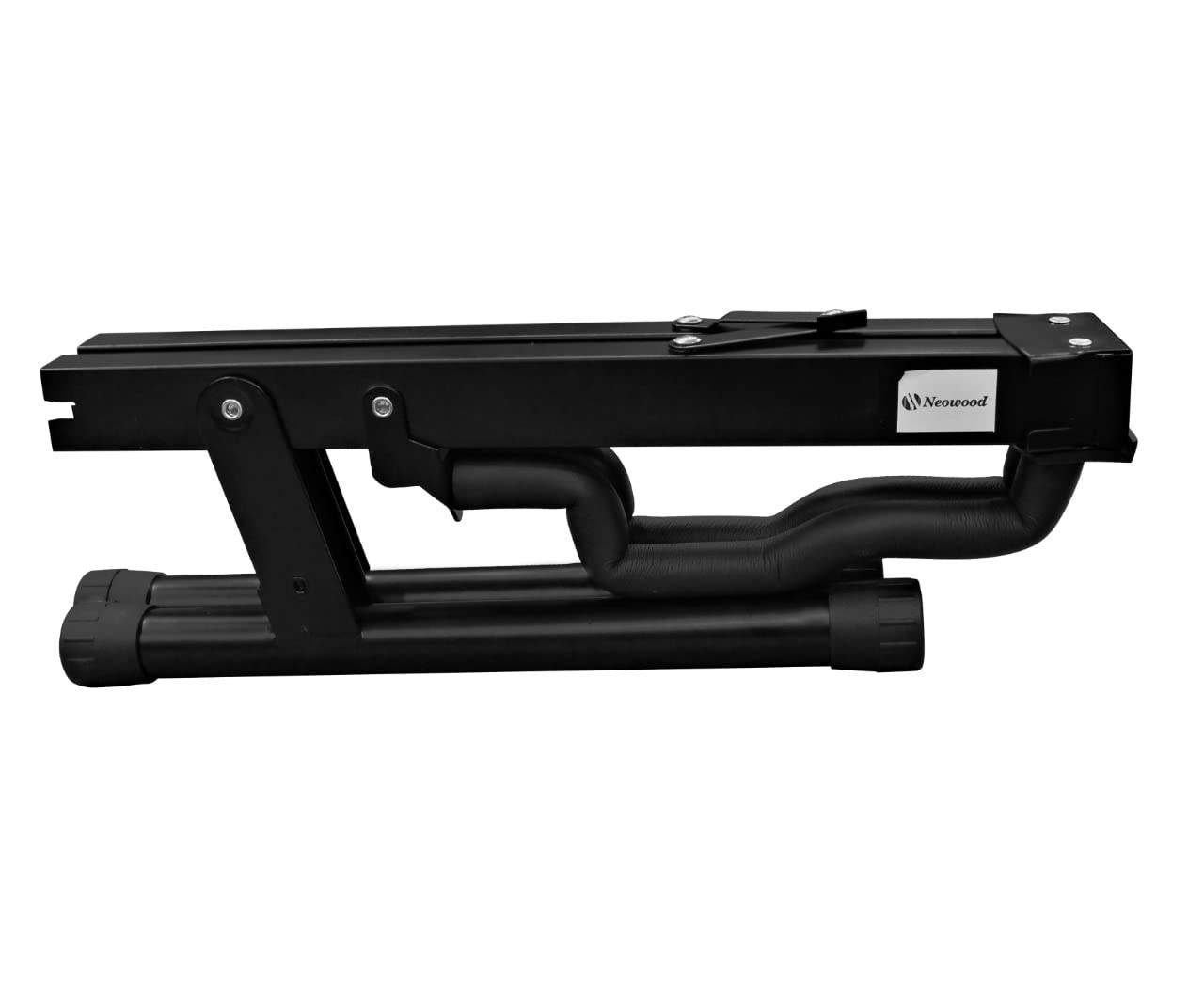 Music Xpert J-40E Neowood Portable Folding Guitar Stand with Foam Padding and Non-Slip Base for Acoustic GuitarElectric Guitarbass GuitarClassical Guitar and Ukulele