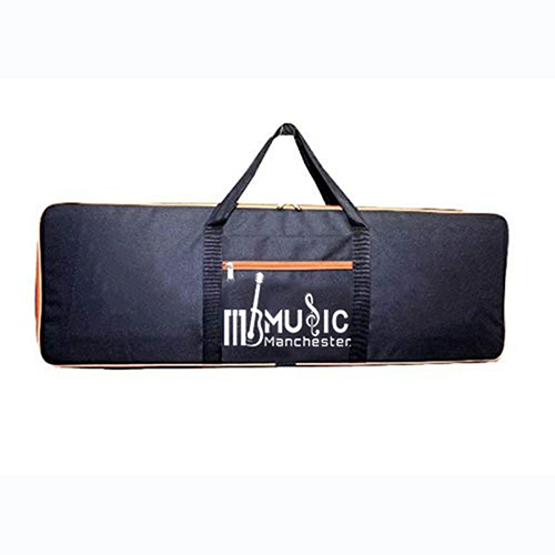 Keyboard and Piano CaseCoverBackpack For Yamaha P145B 88 Keys Heavy Duty Lightweight Bag with Front PocketOrange