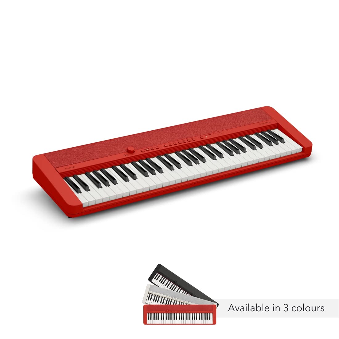Casiotone CT-S1RD 61 keys Advanced Keyboard with Bag Dust Cover and Stand Combo