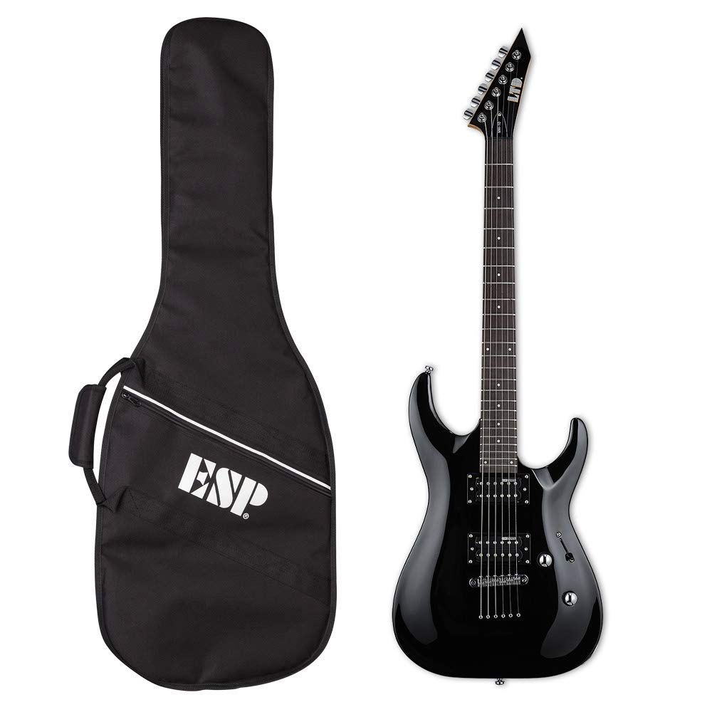 ESP LTD MH-10 Electric Guitar with Gig Bag Black