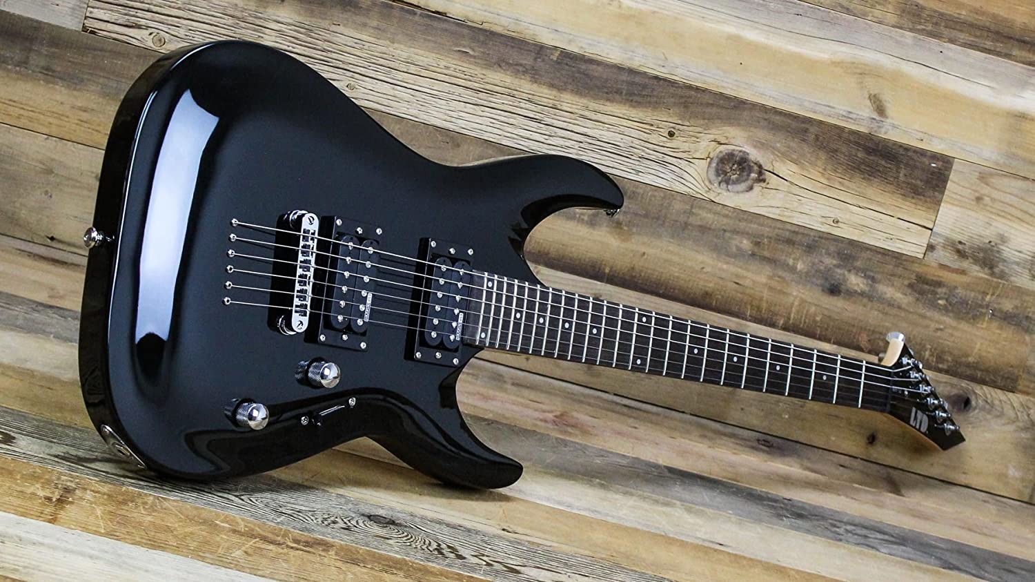 ESP LTD MH-10 Electric Guitar with Gig Bag Black