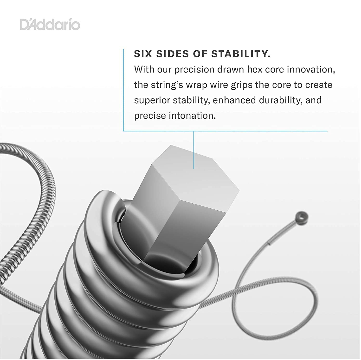 Daddario Acoustic Guitar String EZ910 Bronze Great American Light gauge by YEEN