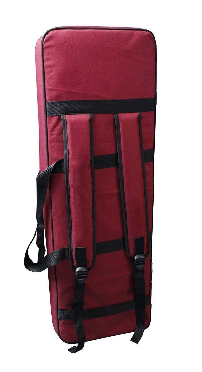Keyboard Bag Case Cover for Casio CTK 240 CTK 245 with Front Pocket - Red