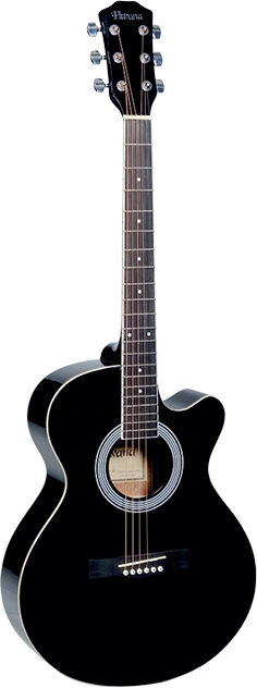 Havana 39 Cutaway Acoustic Guitar FA-391C Black