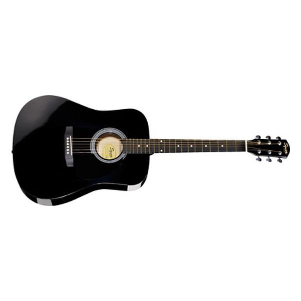 Fender Squier SA-105 Acoustic Guitar - Black