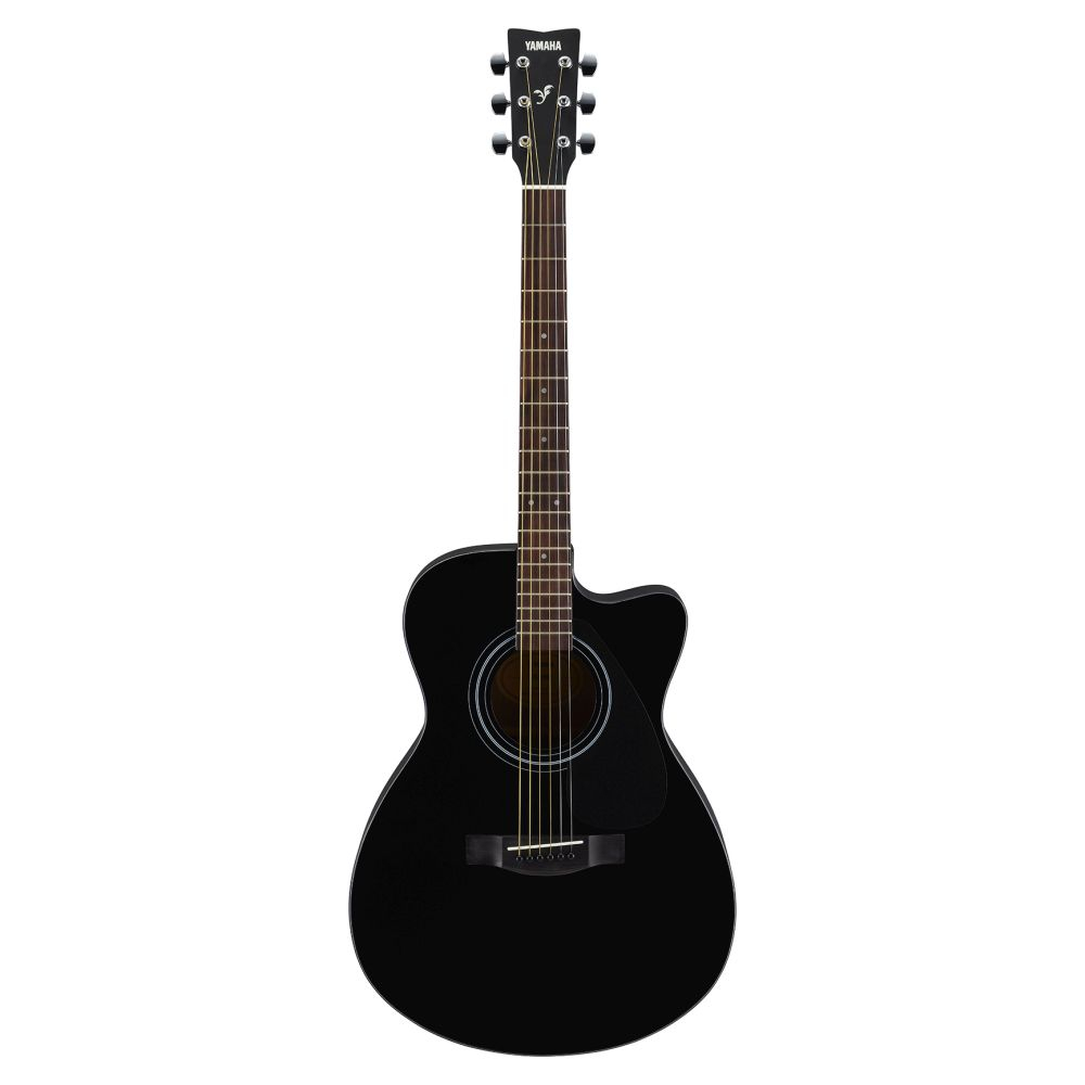 Yamaha FS80C - Black The Ultimate Concert-body Cutway Acoustic Guitar