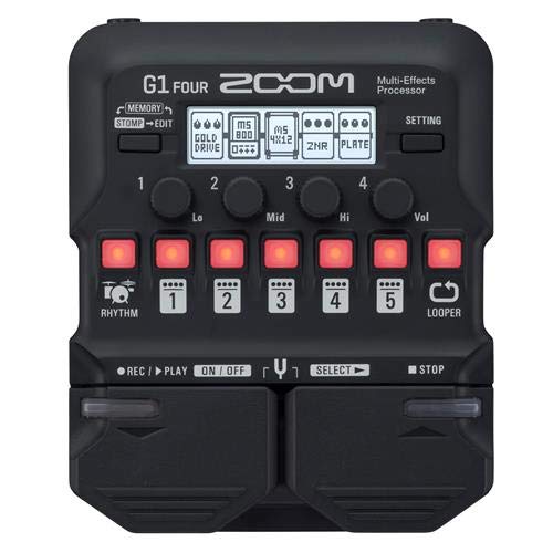 Zoom G1 Four Multi Effects Processor With Adapter