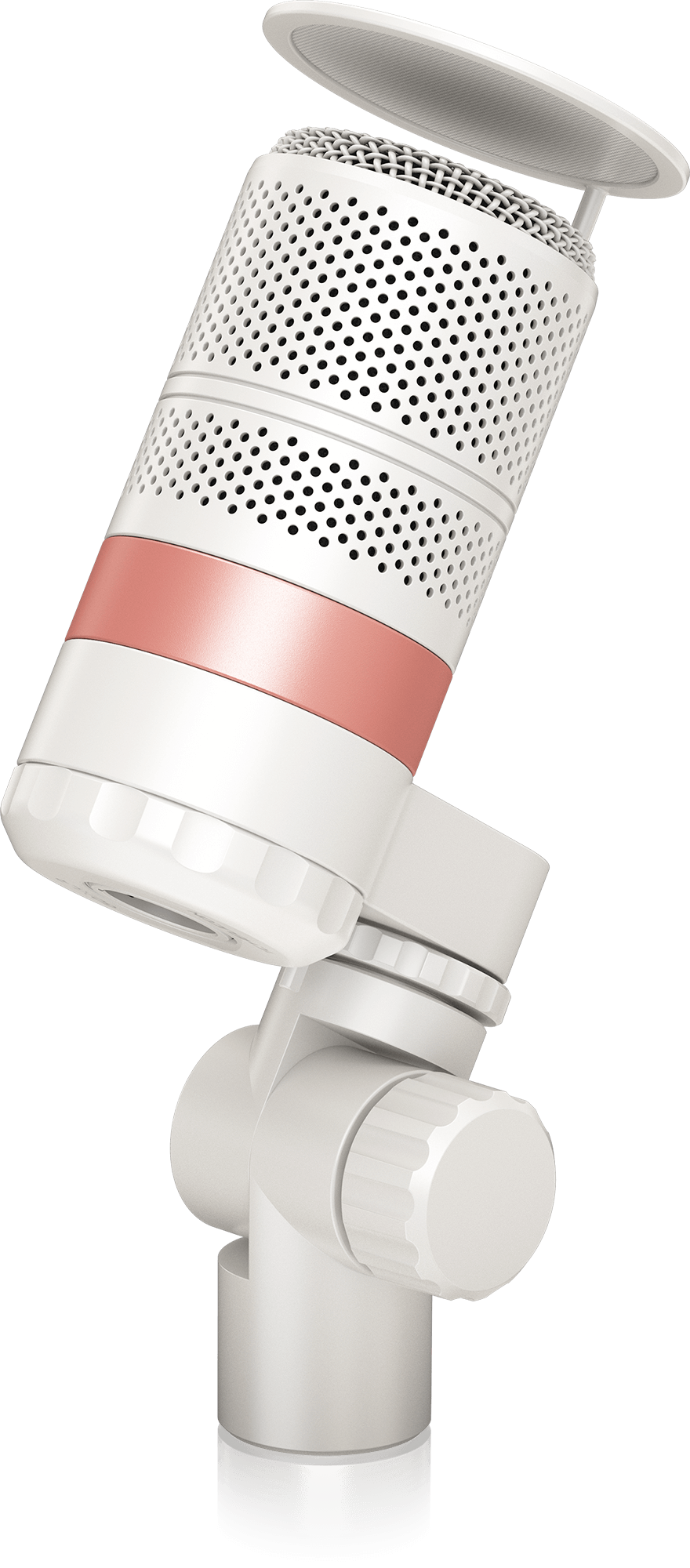 TC Helican GoXLR MIC-WH Dynamic Broadcast Microphone with Integrated Pop Filter