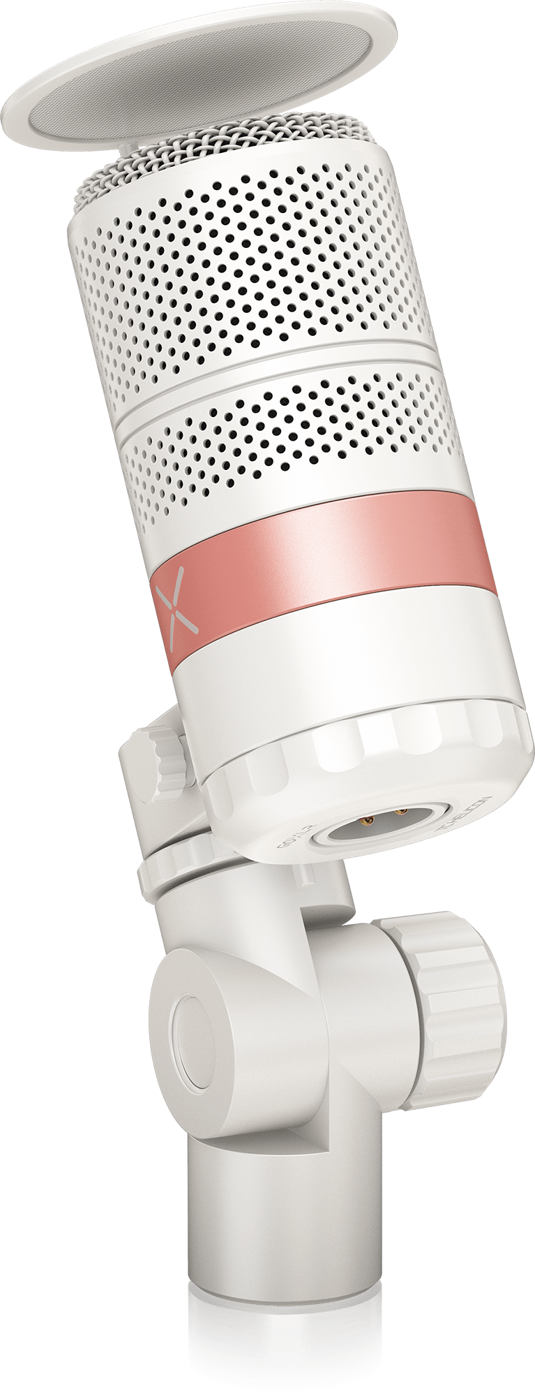 TC Helican GoXLR MIC-WH Dynamic Broadcast Microphone with Integrated Pop Filter