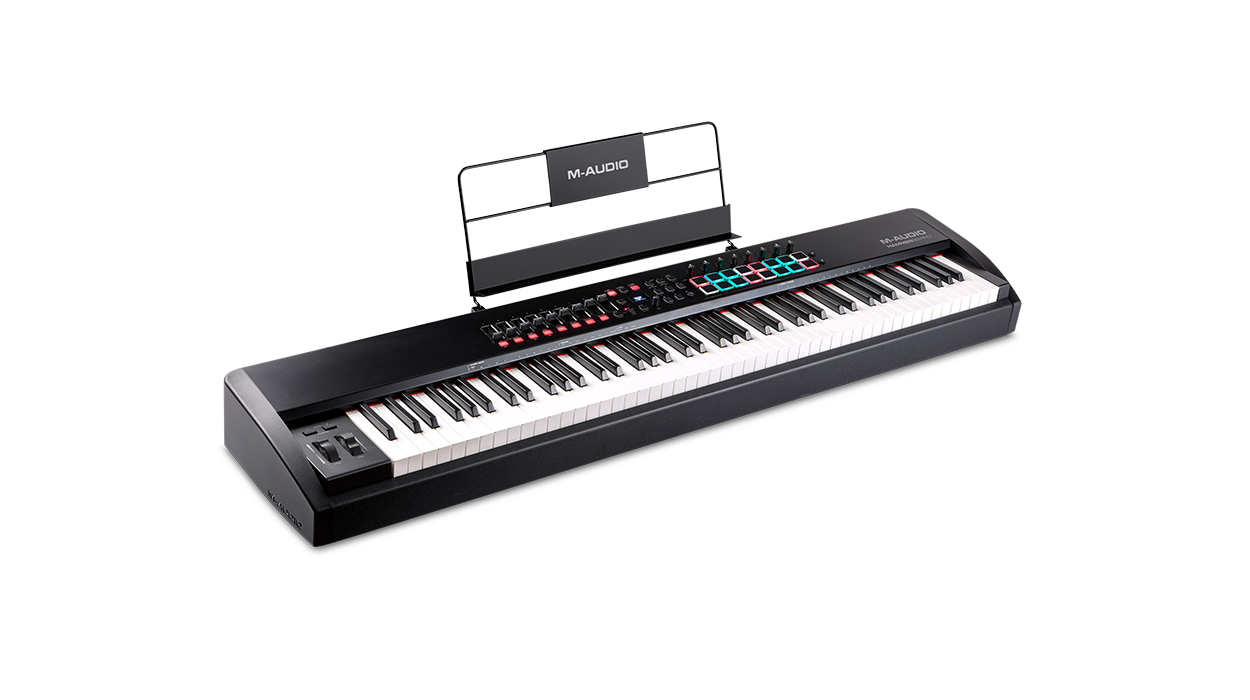M-Audio Hammer 88 Pro 88-Key Graded Hammer-Action USB MIDI Controller with Smart Controls and Auto-Mapping