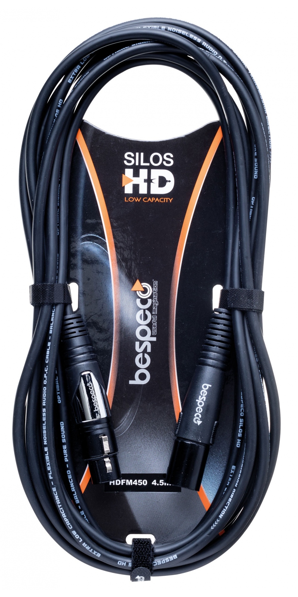 Bespeco HDFM450 XLR 3 Pole Female XLR 3 Pole Male 45 mtr Premium Cable
