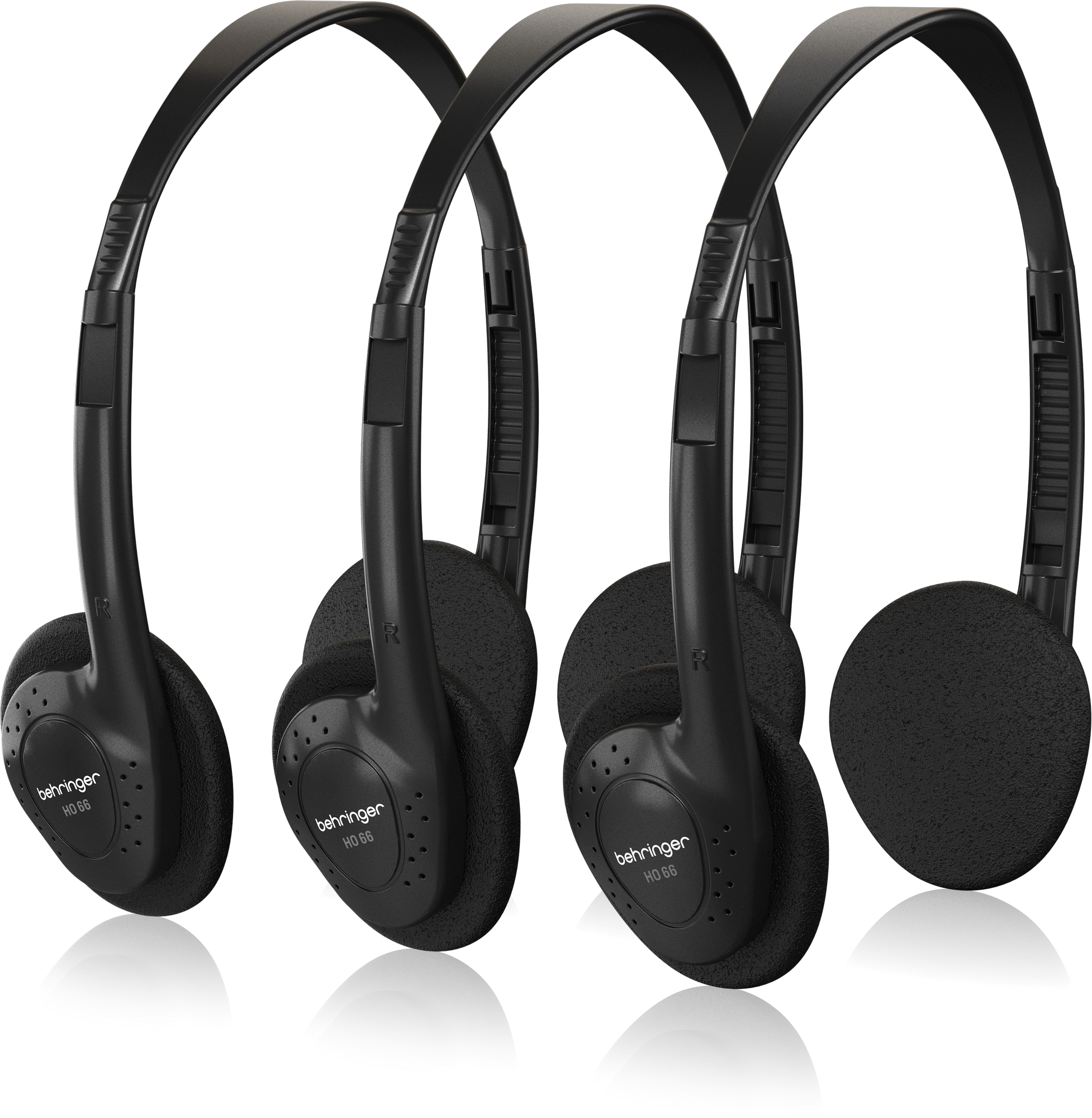 Behringer HO 66 Stereo Headphones 3-Multipack