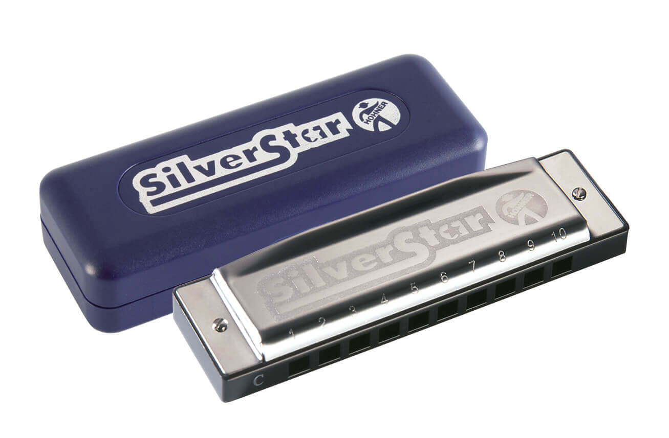 Hohner Harmonica Silverstar Key F