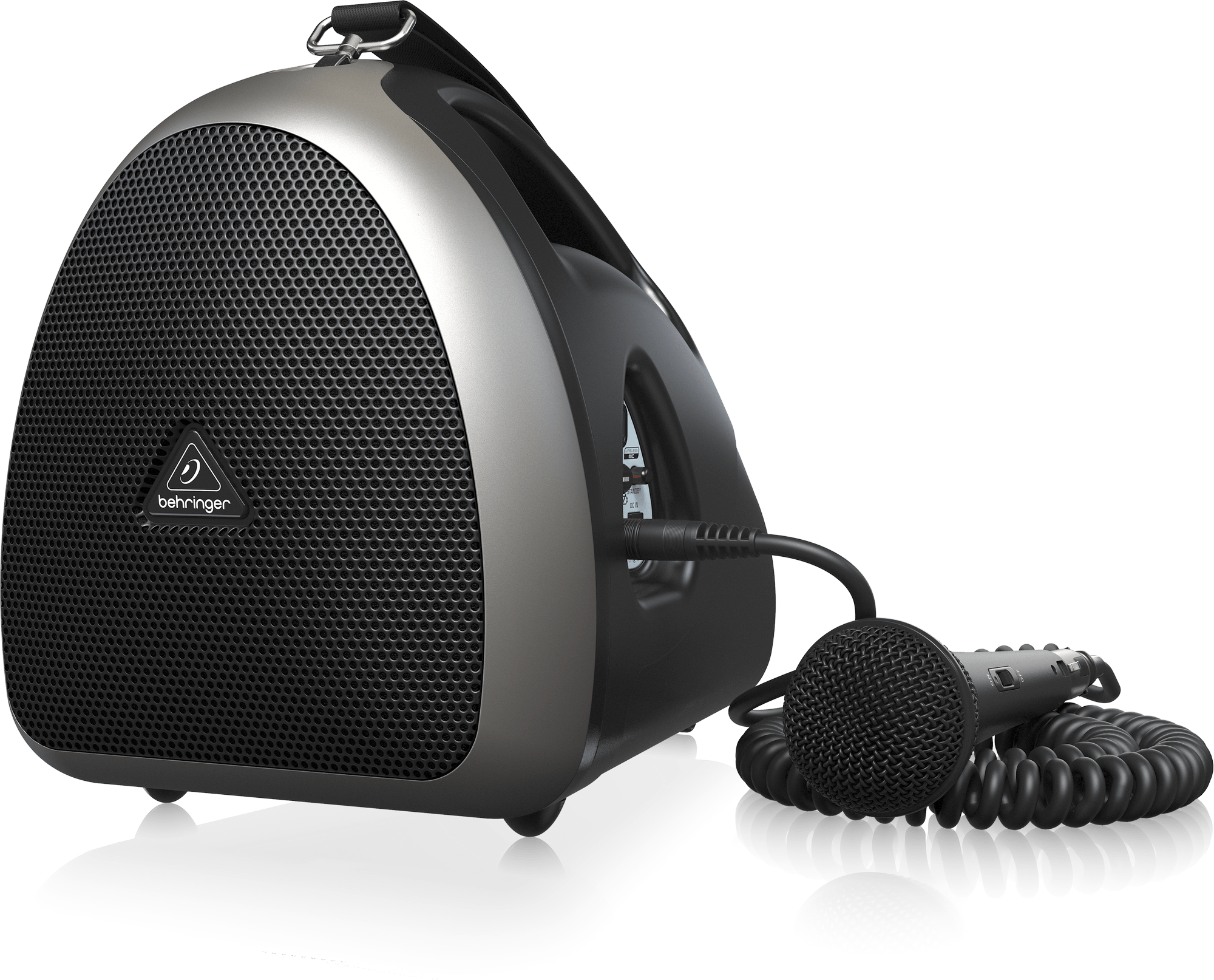 Behringer HPA40 40W Handheld PA System with Microphone Wireless Microphone Option and Rechargeable Battery