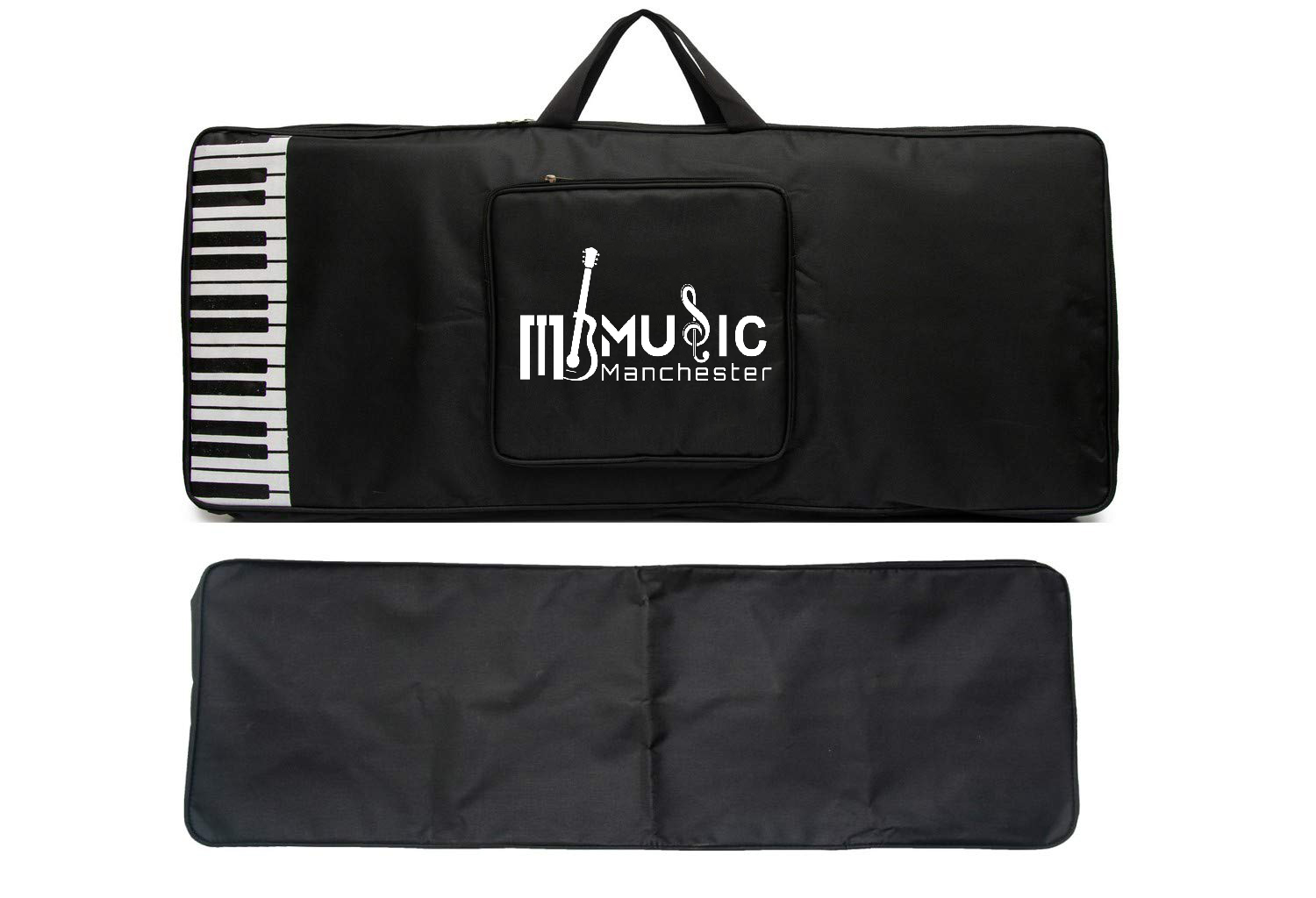 Keyboard BagCaseCover For Casio CT-X Series Heavy Duty Padded Light Weight Gig Bag With Front Pocket With Free Dust Cover - Black