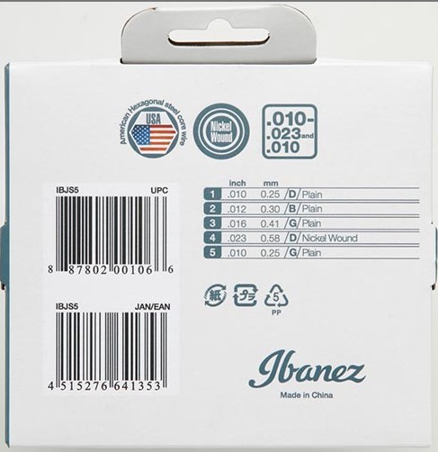 IBANEZ BANJO STRING IBJS5