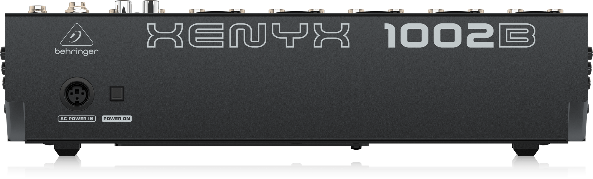 Behringer XENYX 1002B Premium 10-Input 2-Bus Mixer with XENYX Preamps British EQ and Optional Battery Operation