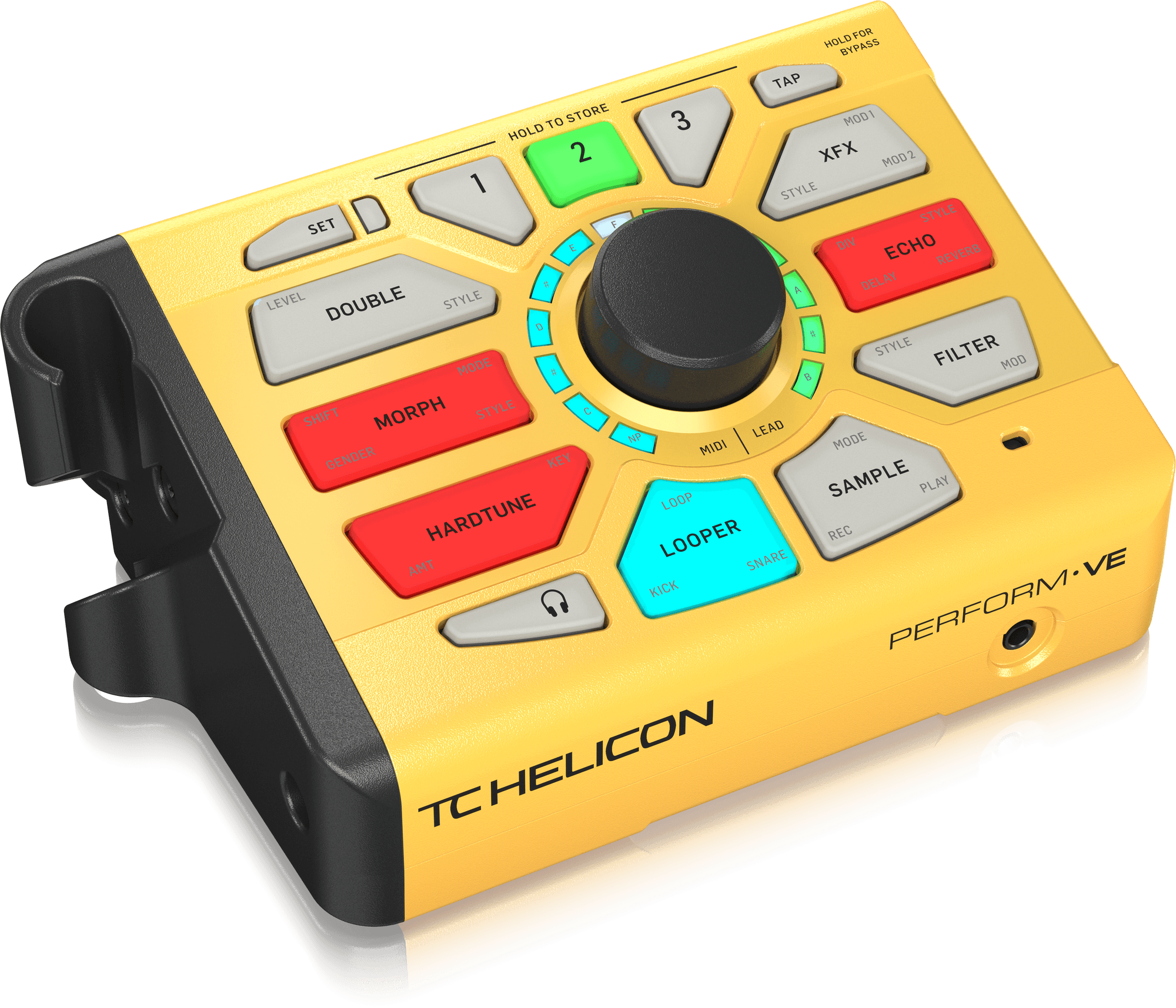 TC Helican PERFORM-VE Revolutionary Vocal Manipulator with MIDI-Pitch-Controlled Sampling Vocal Synth and One-Button Drum Looper