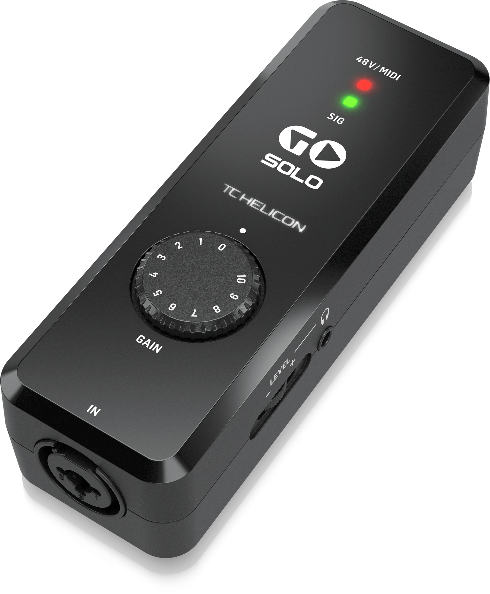 TC Helican GO SOLO High-Definition AudioMIDI Interface for Mobile Devices