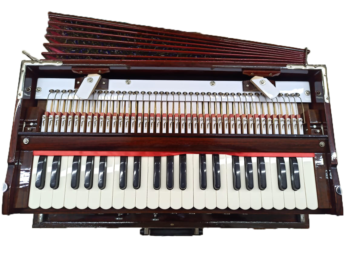 Sharma Kolkata Model 7 Stopper 42 Keys 7 Bellow Foldable Harmonium