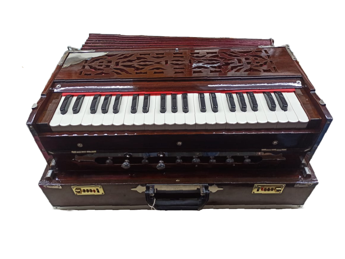Sharma Kolkata Model 7 Stopper 42 Keys 7 Bellow Foldable Harmonium