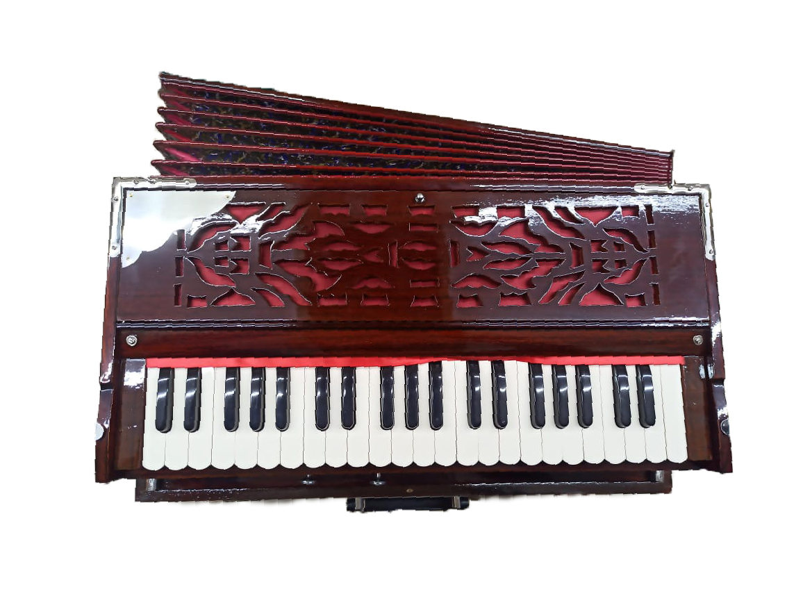Sharma Kolkata Model 7 Stopper 42 Keys 7 Bellow Foldable Harmonium