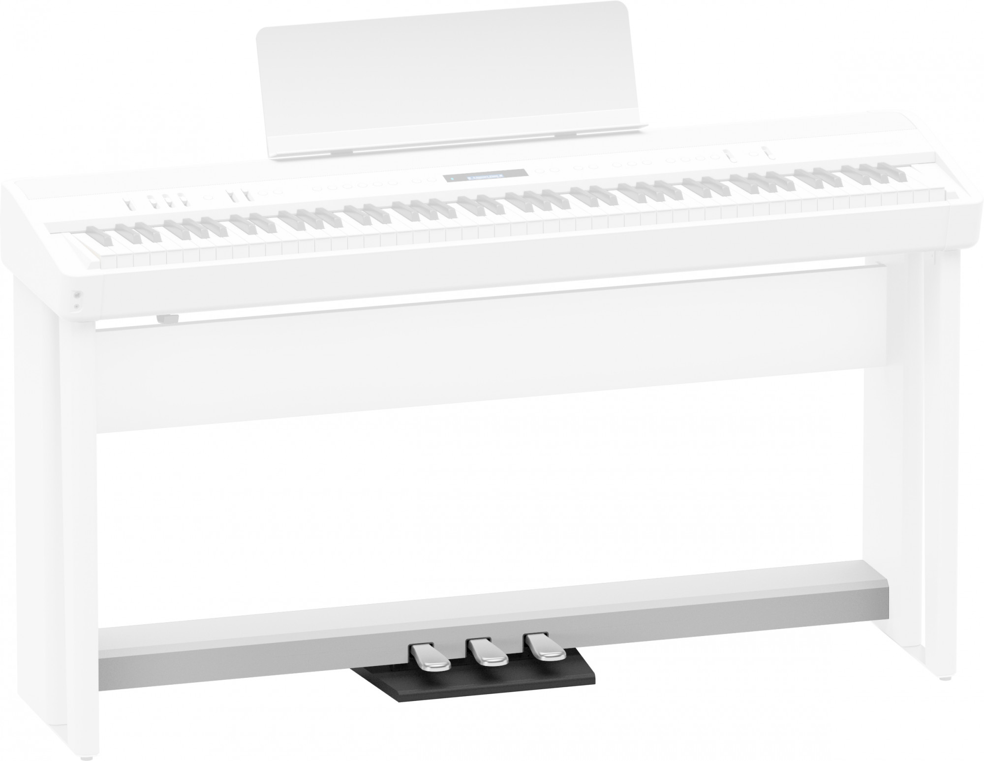 Roland KPD-90 3-Pedal Board for Roland FP-90X - White