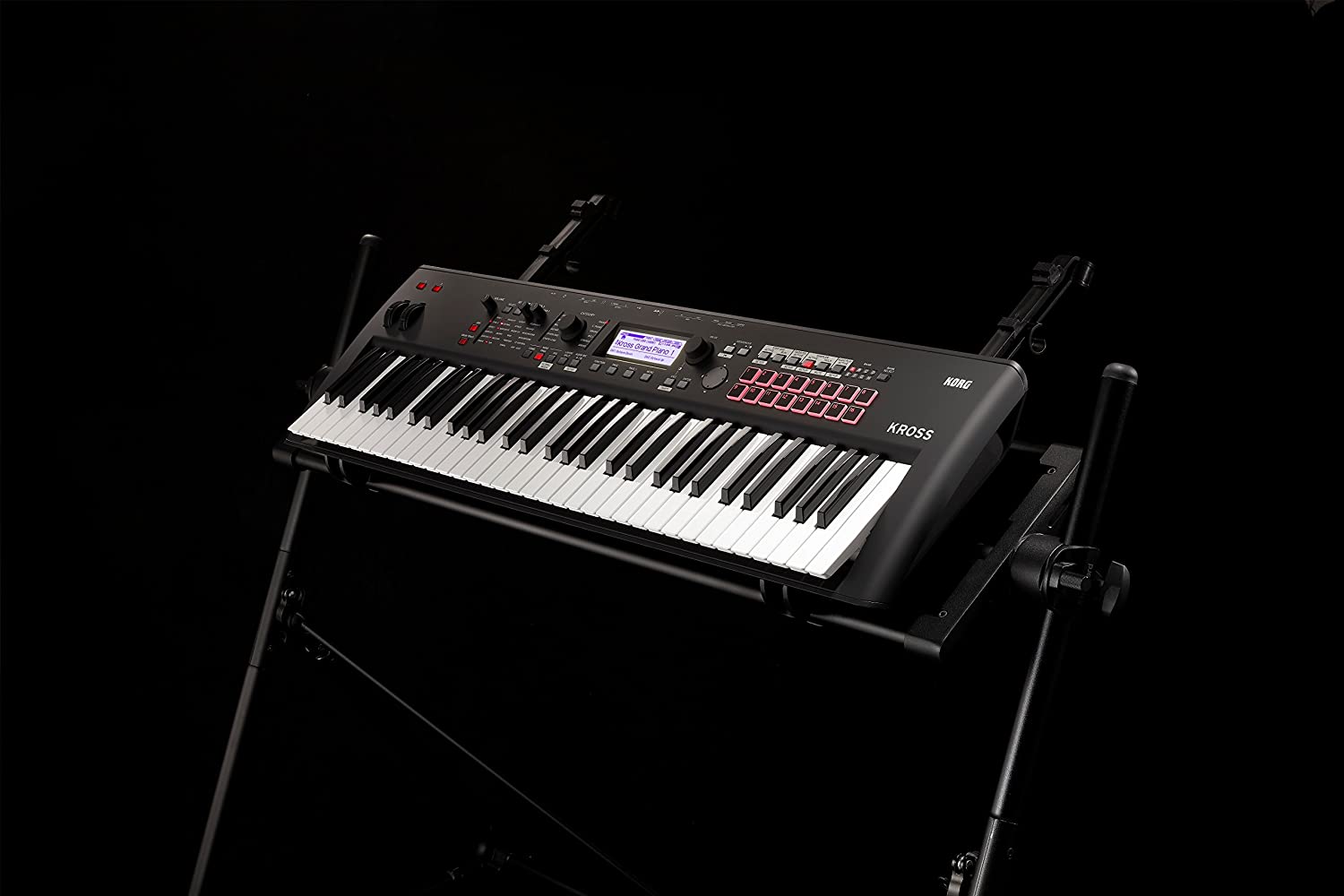 KORG Synthesizer KROSS 2-61-MB Dark Blue