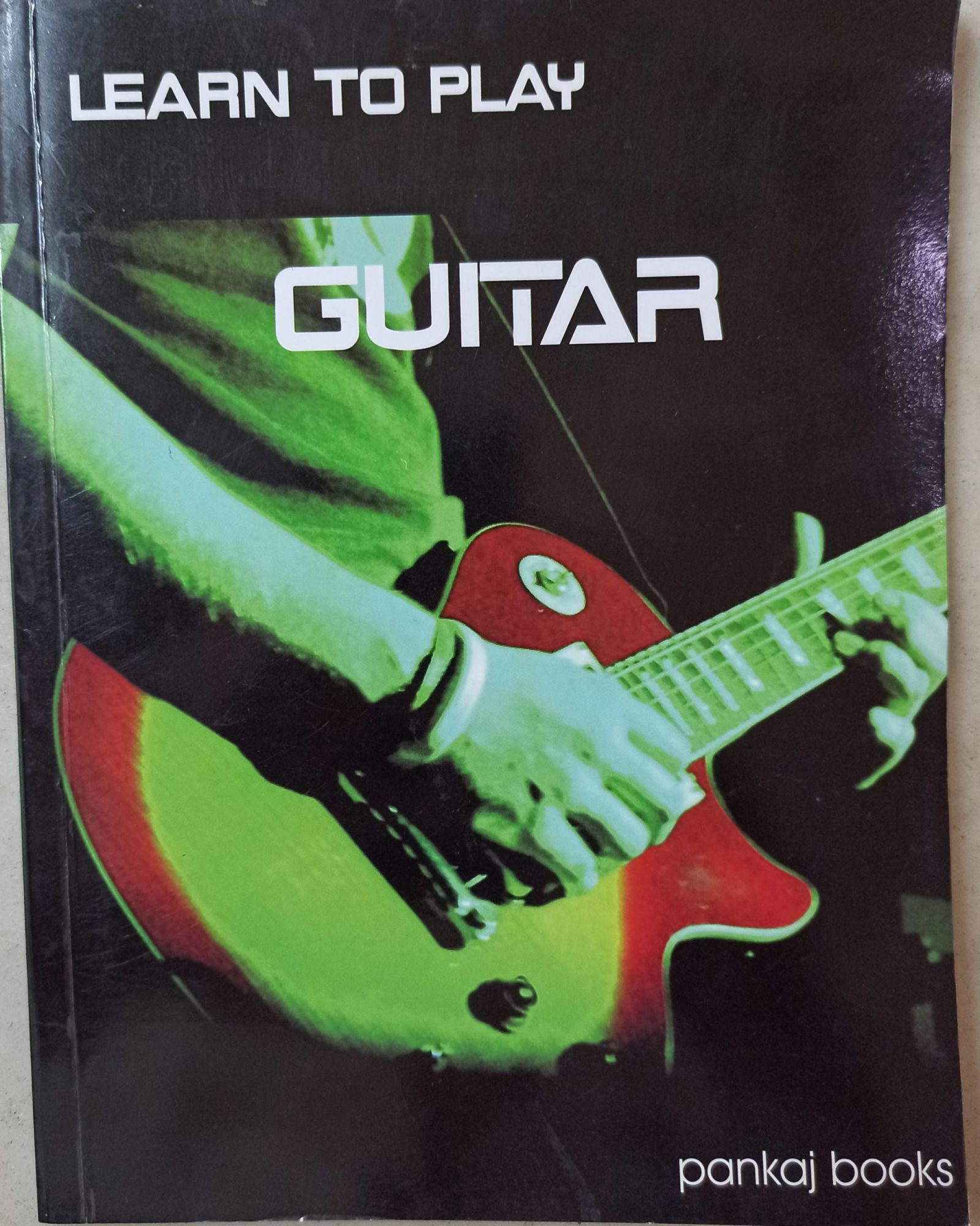 Learn To Play on Guitar Book - Electric Spanish and Hawaiian Guitar